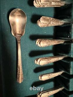 WM Rogers mfg co original flatware set Talisman (Silverplate, 1938) no case