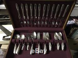 Wallace Harmony House Sharon Silverplate 94 pc Set. 1926 withBox Service for 12