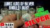 What Kind Of Silver Should I Be Buying Watch The Premiums Silver Preciousmetals Silverstacking