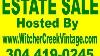 Witcher Creek Vintage Estate Sale May 15 17 Ninth Ave St Albans 60 Years Of Accumulation