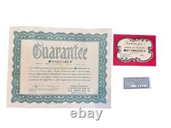 Wm Rogers Precious 1957 Silverplate Flatware Set Service for 8 Complete with Box