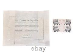 Wm Rogers Precious 1957 Silverplate Flatware Set Service for 8 Complete with Box