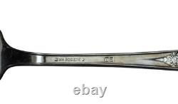 Wm Rogers Precious 1957 Silverplate Flatware Set Service for 8 Complete with Box