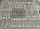 Wm Rogers & Son Gardenia IS Silver Plate Set 85 Pieces with Chest 1941