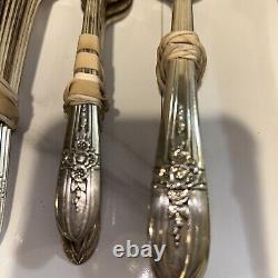 Wm Rogers Triumph Extra Plate Flatware From 1941. 53 Piece Set. 1 Spoon Missing