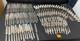Wm Rogers and Son 1917 Lincoln Pattern silverplate flatware vintage set 149 pcs