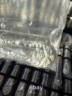 Wm Rogers and Son Enchanted Rose Silverware 50 Pc Set