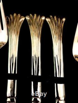 Wm. Rogers and Son Gold Plated Flatware Set 62 pieces and Case